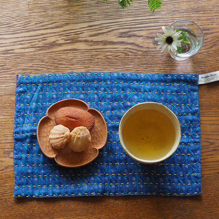 ピープルツリー　リサイクルサリー　マルチクロス（3枚セット）　/　People　Tree