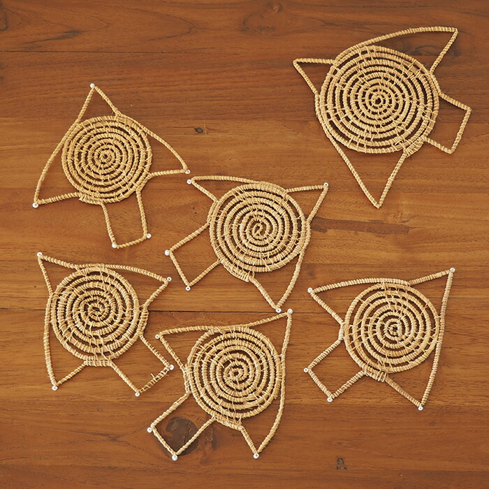 ピープルツリー　バードコースター＆ポットスタンドセット　/　People　Tree　