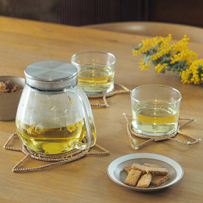 ピープルツリー　バードコースター＆ポットスタンドセット　/　People　Tree　