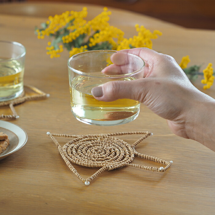 ピープルツリー　バードコースター＆ポットスタンドセット　/　People　Tree　