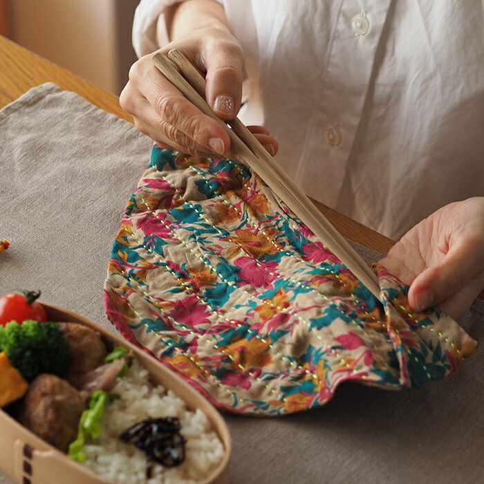 ピープルツリー　リサイクルサリー　マイ箸セット　/　People Tree　