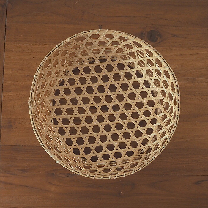 ピープルツリー　竹の手編みバスケット　/　People　Tree