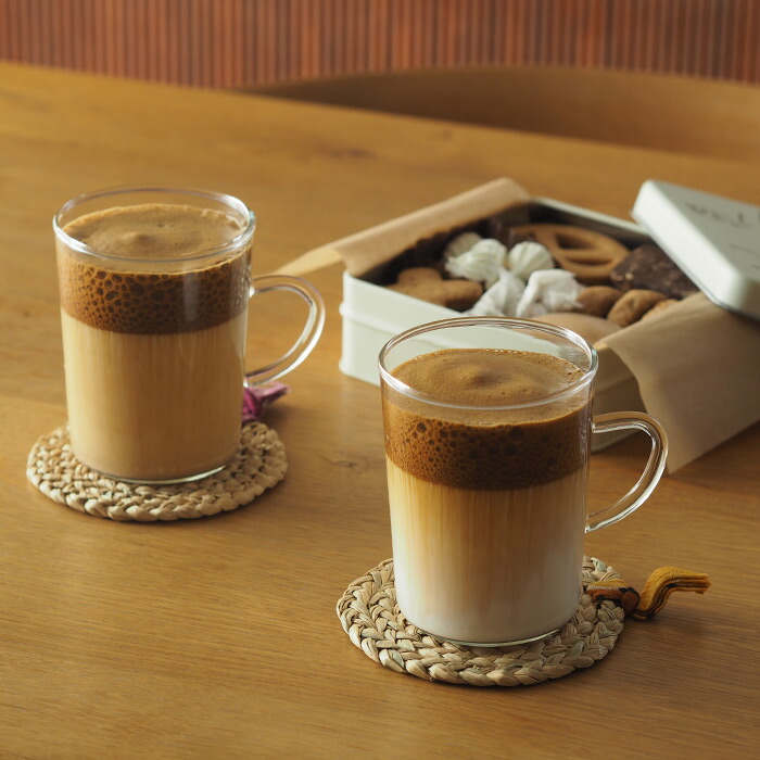 ピープルツリー　パティ草のコースター　5枚セット（リボン付き）　/　People　Tree　