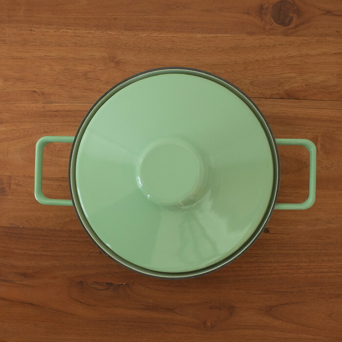 リース　アロマポット　キャセロール　24cm　スロウグリーン　/　RIESS