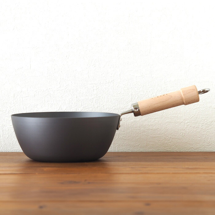 リバーライト　極　JAPAN　片手小鍋　20cm　IH対応　/　RIVER　LIGHT