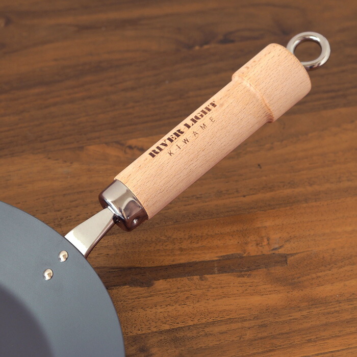 リバーライト　極　JAPAN　クレープパン　23cm　IH対応　/　RIVER　LIGHT