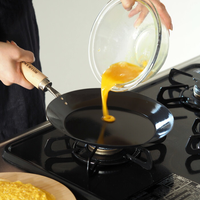 リバーライト　極　JAPAN　クレープパン　23cm　IH対応　/　RIVER　LIGHT