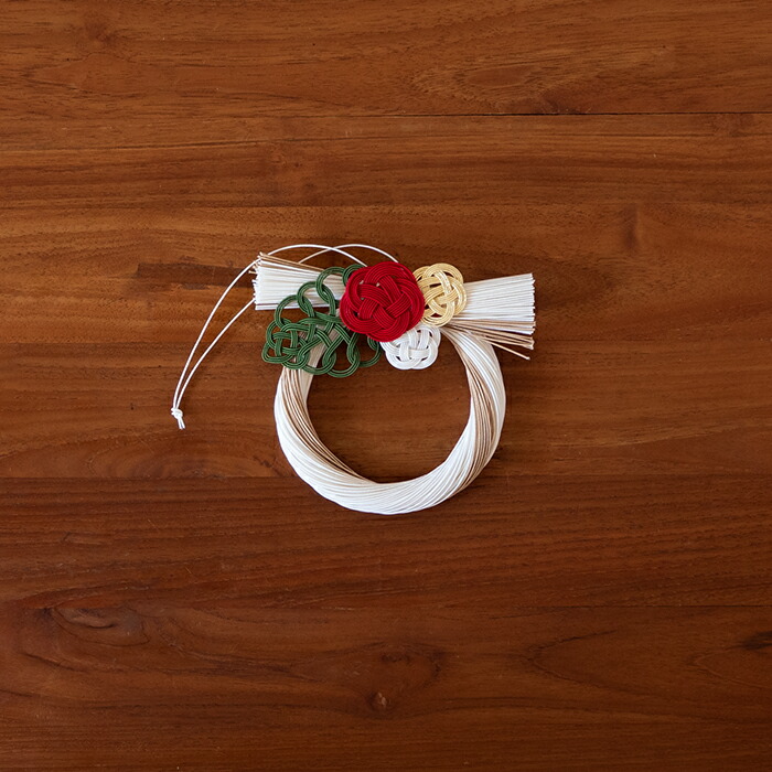 水引　正月飾り　うめ　三色 　/　KYOTO TSUNAGU WORKS