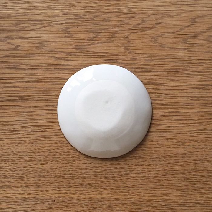 副千製陶所　濃線紋　丸豆皿