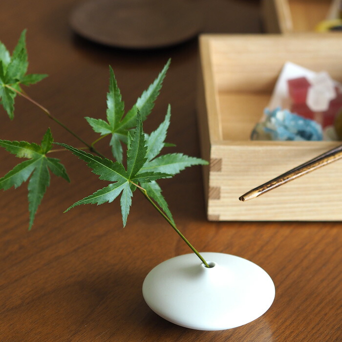 しつらい　花活　扁