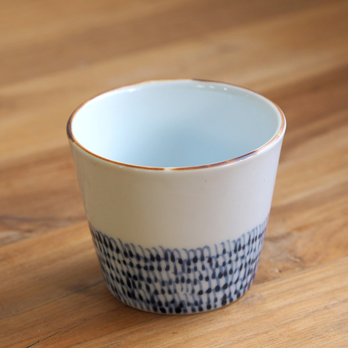 副千製陶所　みじん唐草　そば猪口