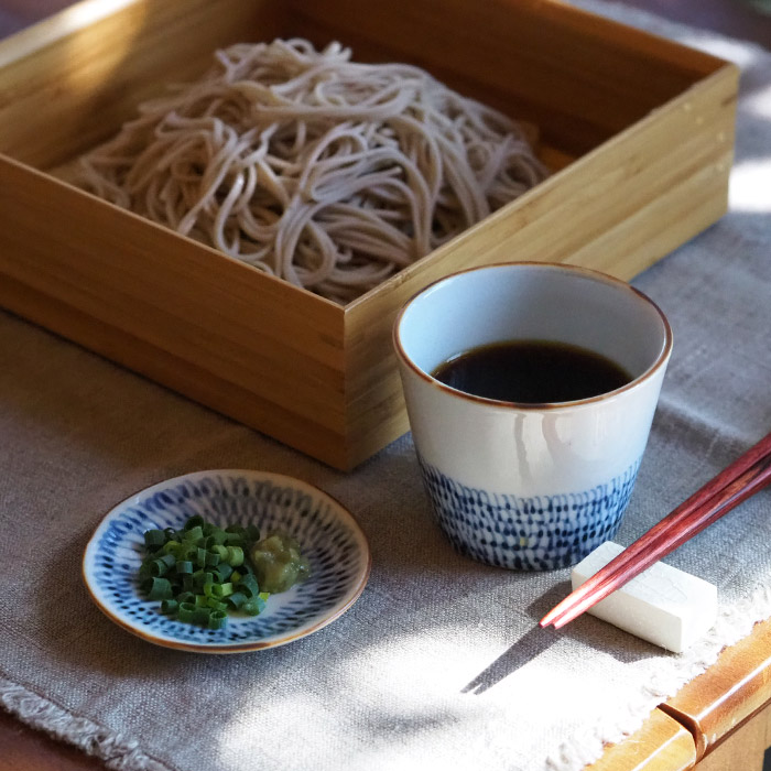 副千製陶所　みじん唐草　そば猪口