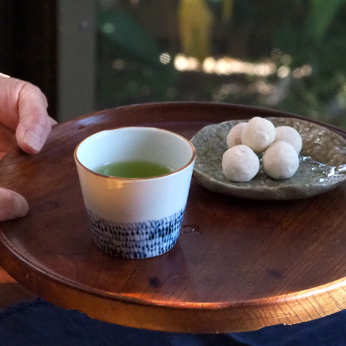 副千製陶所　みじん唐草　そば猪口