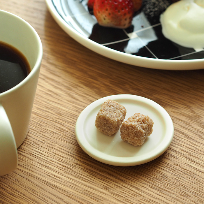 【取扱終了0415】SAKUZAN　Sara　ミニプレート　豆皿　クリーム　※