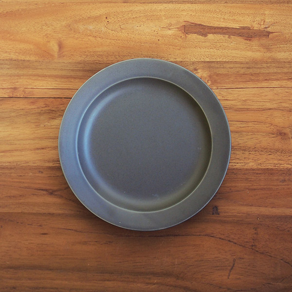 【プロキッチン別注】SAKUZAN　Sara　プレート　20cm　7”　ディムグレー　