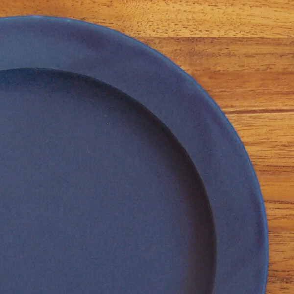【プロキッチン別注】SAKUZAN　Sara　プレート　20cm　7”　ネイビーブルー　
