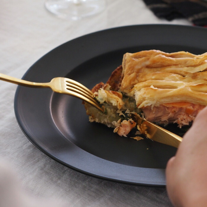 SAKUZAN　Sara　プレート　26cm　10”　ブラック