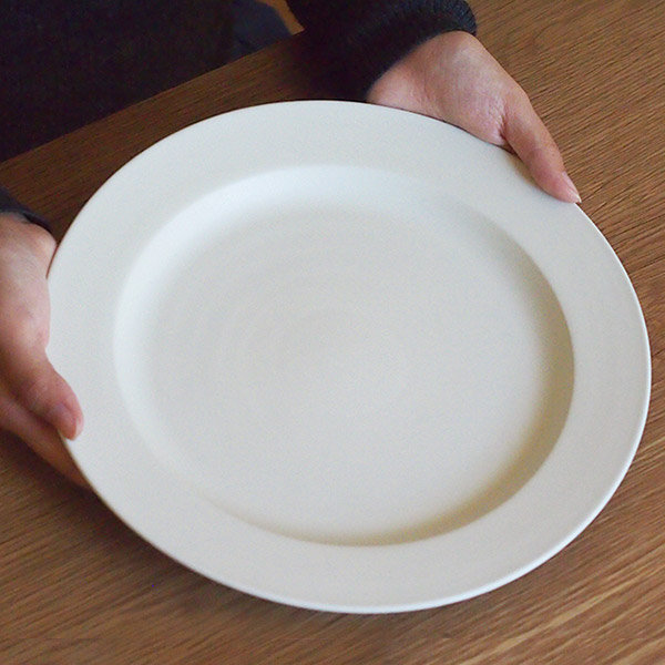 SAKUZAN　Sara　プレート　26cm　10”　クリーム