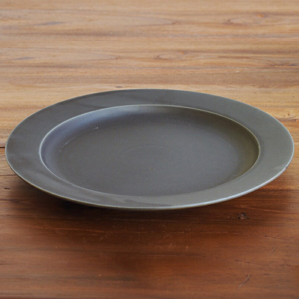 【プロキッチン別注】SAKUZAN　Sara　プレート　26cm　10”　ディムグレー