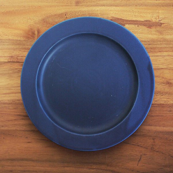 【プロキッチン別注】SAKUZAN　Sara　プレート　26cm　10”　ネイビーブルー　