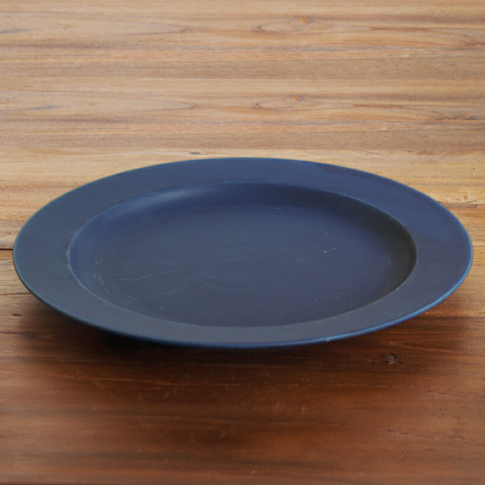 【プロキッチン別注】SAKUZAN　Sara　プレート　26cm　10”　ネイビーブルー　