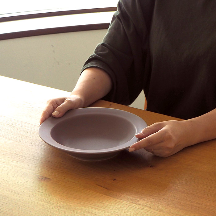 【送料無料】SAKUZAN　Sara　ボウル　21cm　9”　ブラウン　