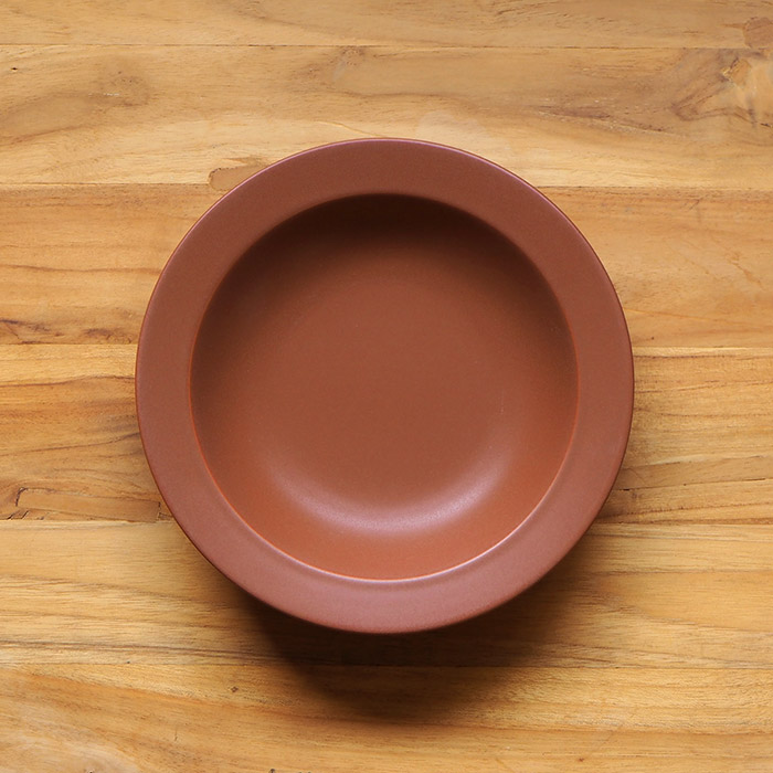 【プロキッチン別注】SAKUZAN　Sara　ボウル　21cm　9”　キャラメルブラウン　　