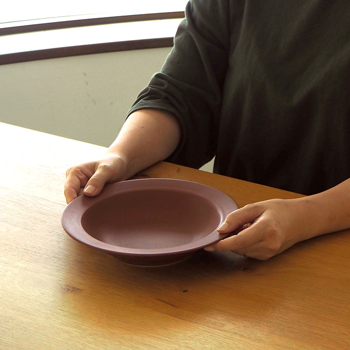 【プロキッチン別注】SAKUZAN　Sara　ボウル　21cm　9”　キャラメルブラウン　　