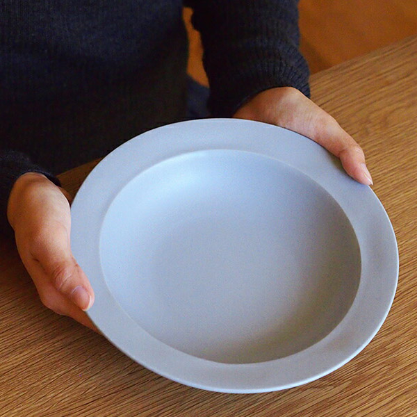 SAKUZAN　Sara　ボウル　21cm　9”　グレー