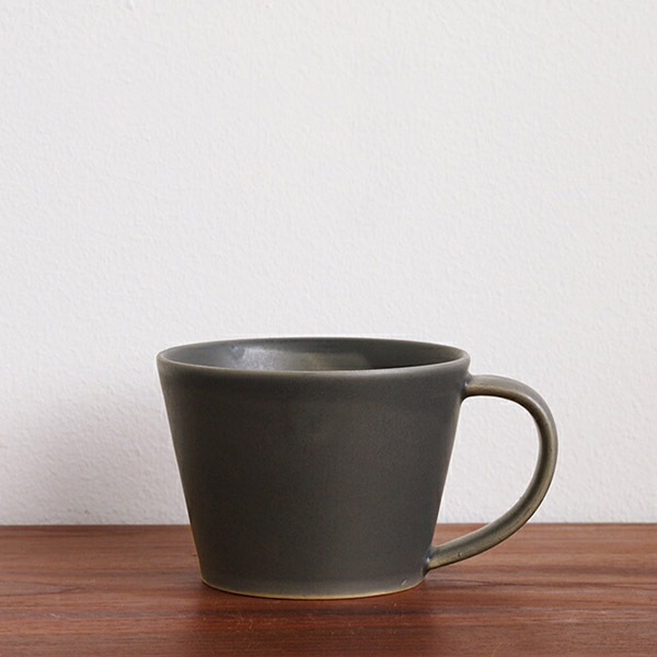 【プロキッチン別注】SAKUZAN　Sara　コーヒーカップ　ディムグレー