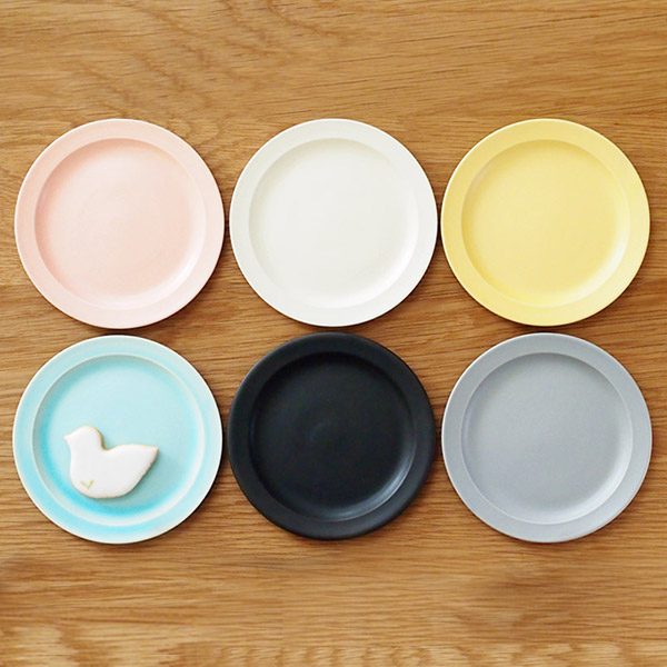 SAKUZAN　Sara　プレート　14cm　グレー