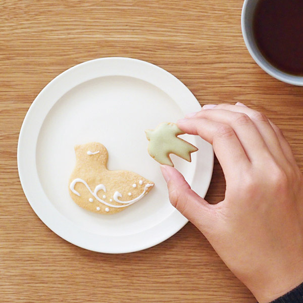 SAKUZAN　Sara　プレート　14cm　クリーム