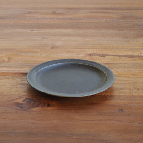 【プロキッチン別注】SAKUZAN　Sara　プレート　14cm　ディムグレー