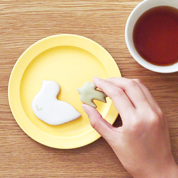 SAKUZAN　Sara　プレート　14cm　イエロー