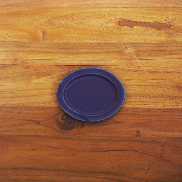 【プロキッチン別注】SAKUZAN　Sara　オーバル　S　ネイビーブルー　