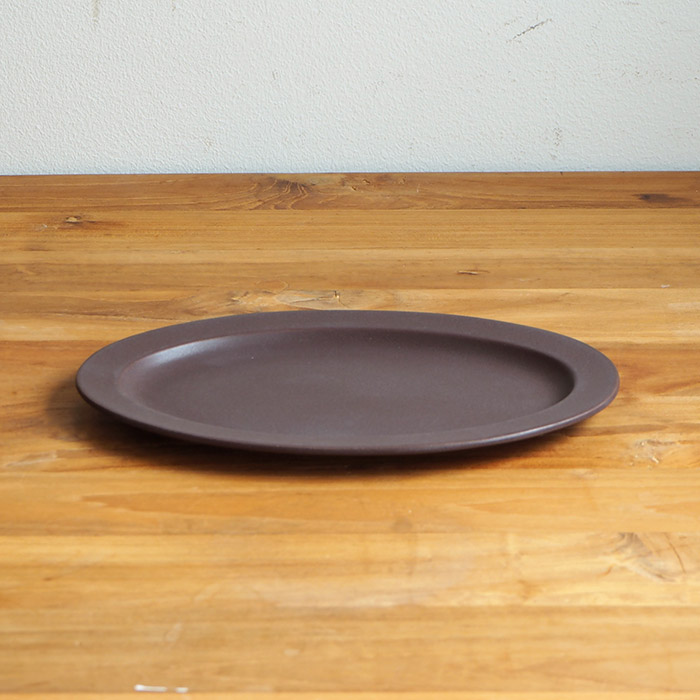 【プロキッチン別注】SAKUZAN　Sara　オーバル　M　チョコレートブラウン　　