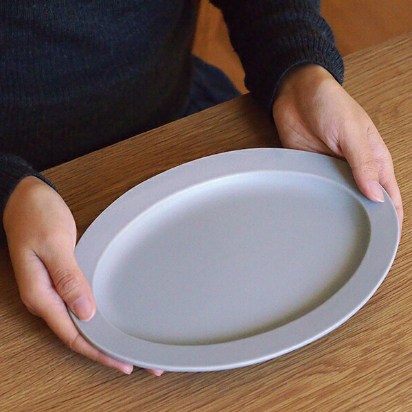 SAKUZAN　Sara　オーバル　M　グレー