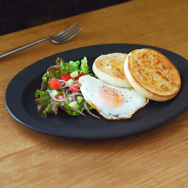 SAKUZAN　Sara　オーバル　L　ブラック