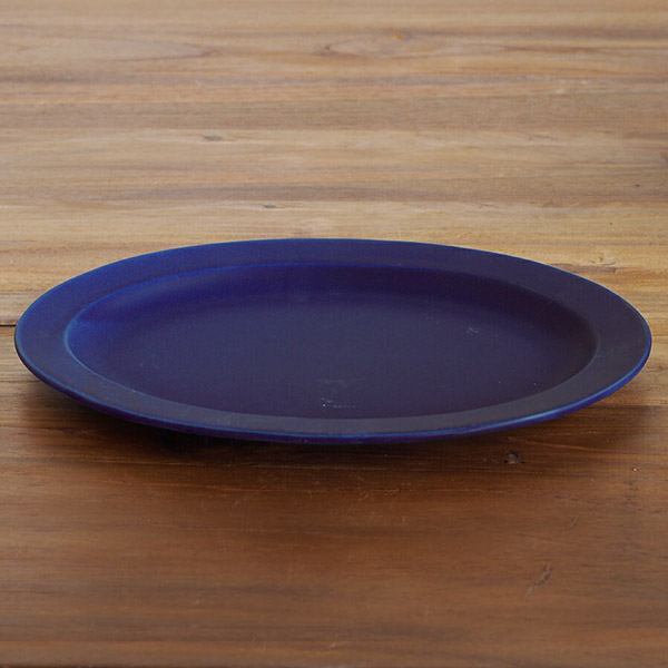 【プロキッチン別注】SAKUZAN　Sara　オーバル　L　ネイビーブルー　