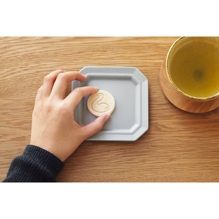 【取扱終了0907】SAKUZAN　Sara　スクエア　S　グレー　※