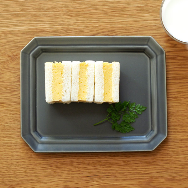 【プロキッチン別注】SAKUZAN　Sara　スクエア　M　ディムグレー　