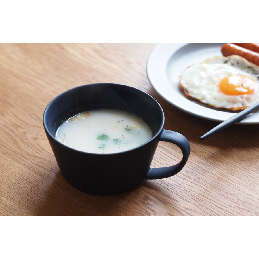 【取扱終了0805】SAKUZAN　Sara　スープカップ　ネイビー　※