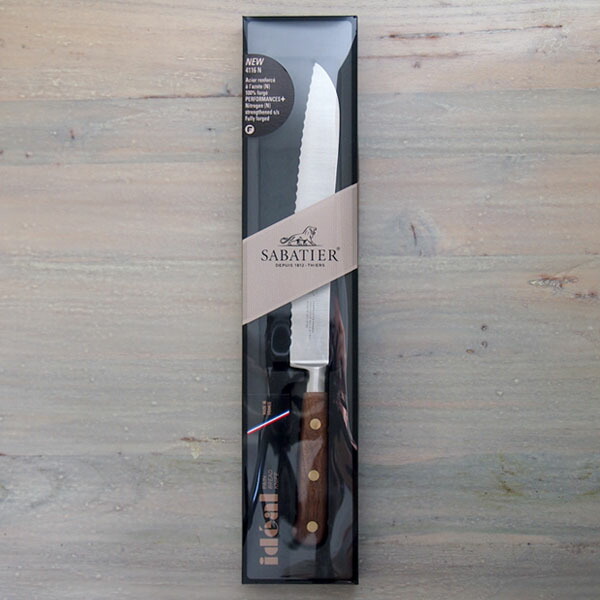 【取扱終了0325】【在庫限りのスペシャルプライス】サバティエ　Perigord　パン切り包丁　20cm　ウォールナット　/　SABATIER