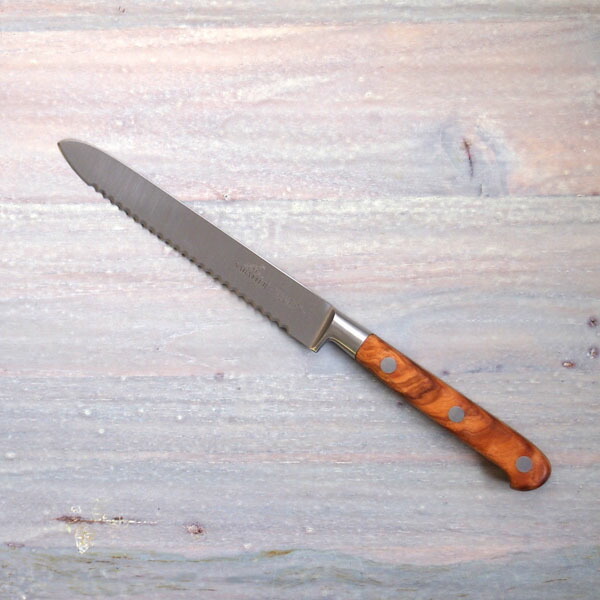 【取扱終了0325】【在庫限りのスペシャルプライス】サバティエ　Provencao　ユーティリティナイフ　12cm　オリーブウッド　/　SABATIER