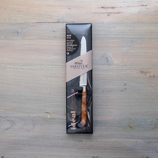 【取扱終了0325】【在庫限りのスペシャルプライス】サバティエ　Provencao　ユーティリティナイフ　12cm　オリーブウッド　/　SABATIER