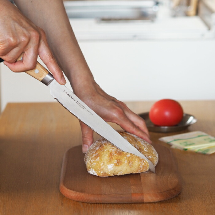 【ザワつく！金曜日で紹介】サンクラフト　パン切ナイフせせらぎ　/　SUNCRAFT