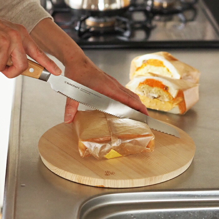 【ザワつく！金曜日で紹介】サンクラフト　パン切ナイフせせらぎ　/　SUNCRAFT