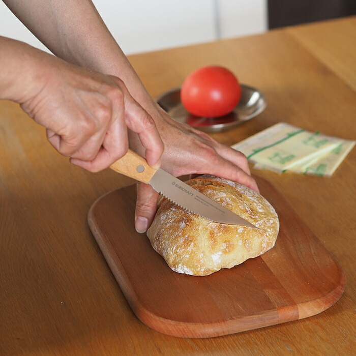 【ザワつく！金曜日で紹介】サンクラフト　パン切ナイフせせらぎ14cm　/　SUNCRAFT