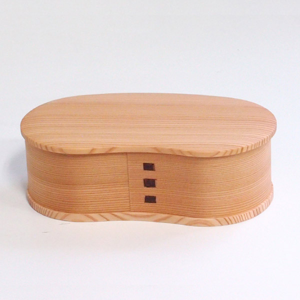 秋田杉　大館曲げわっぱ弁当箱　はんごう　一段