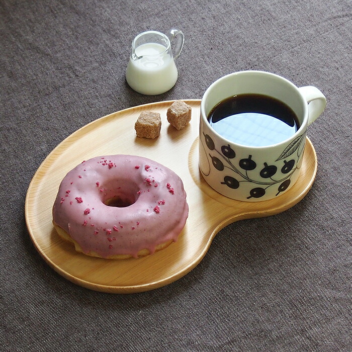 【プロキッチンオリジナル】木のビーンズプレート　四万十ひのき　25×17cm　/　PROKITCHEN